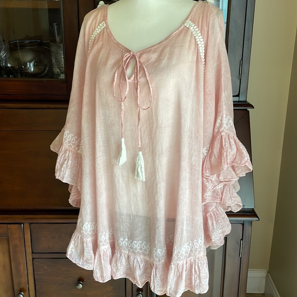 Shiraleah Blush Cover Up One Size - Picture 8 of 9